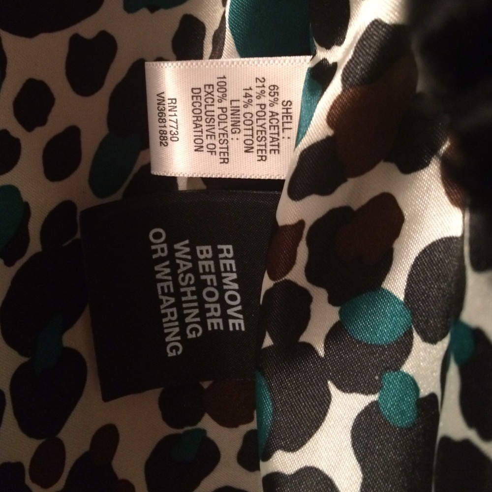 Behnaz Sarafpour faux lambs fur jacket NWOT - Picture 4 of 4